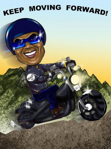 Roger-Bush-Hamilton NeverQuit-USA-Caricature-1 -full-colour